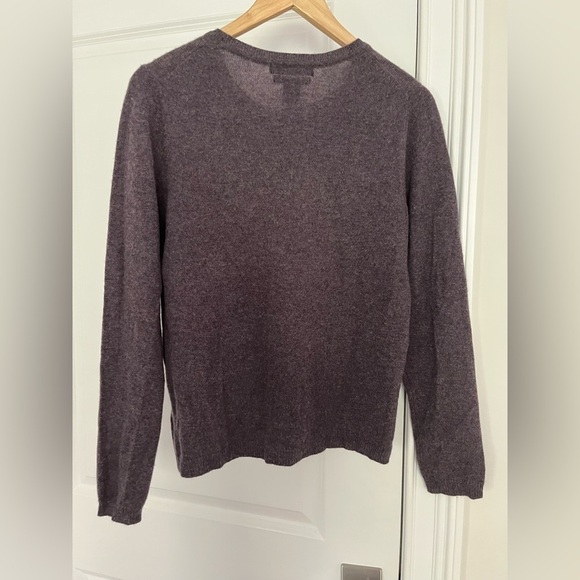 Tahari Pure Luxe 100% cashmere crewneck sweater Sz. L NWT - Picture 4 of 4
